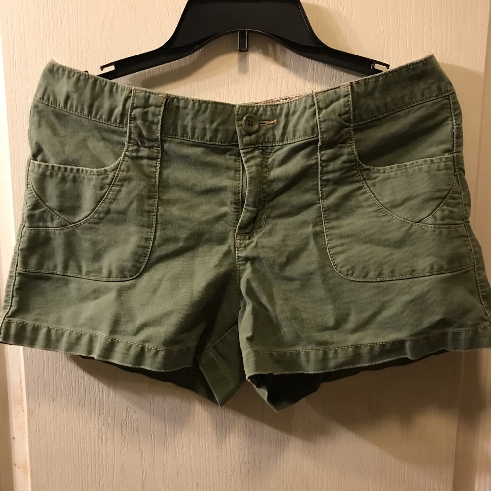 Green shorts